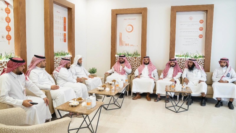 جمعية الإحسان تستقبل الرئيس التنفيذي لمجلس الجمعيات الأهلية بالمملكة